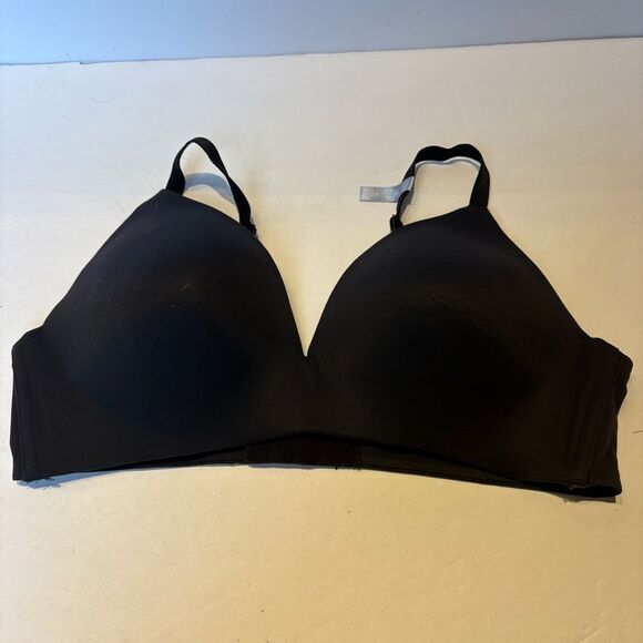 Ambrielle Black Everyday Wireless Bra Padded Size 40C New without tag. - Picture 1 of 6